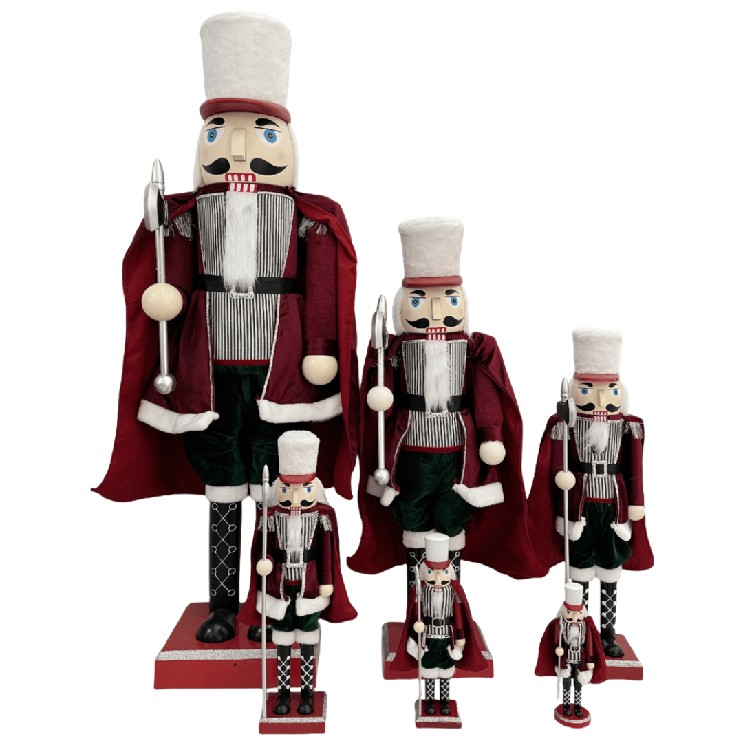 Red & White Christmas Nutcracker Luxury Casa
