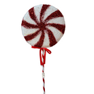 Peppermint Swirl Lollipop Christmas Decoration Luxury Casa