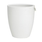 Glossy Tapered Round Planter – Modern Decorative Pot - Large Luxury Casa