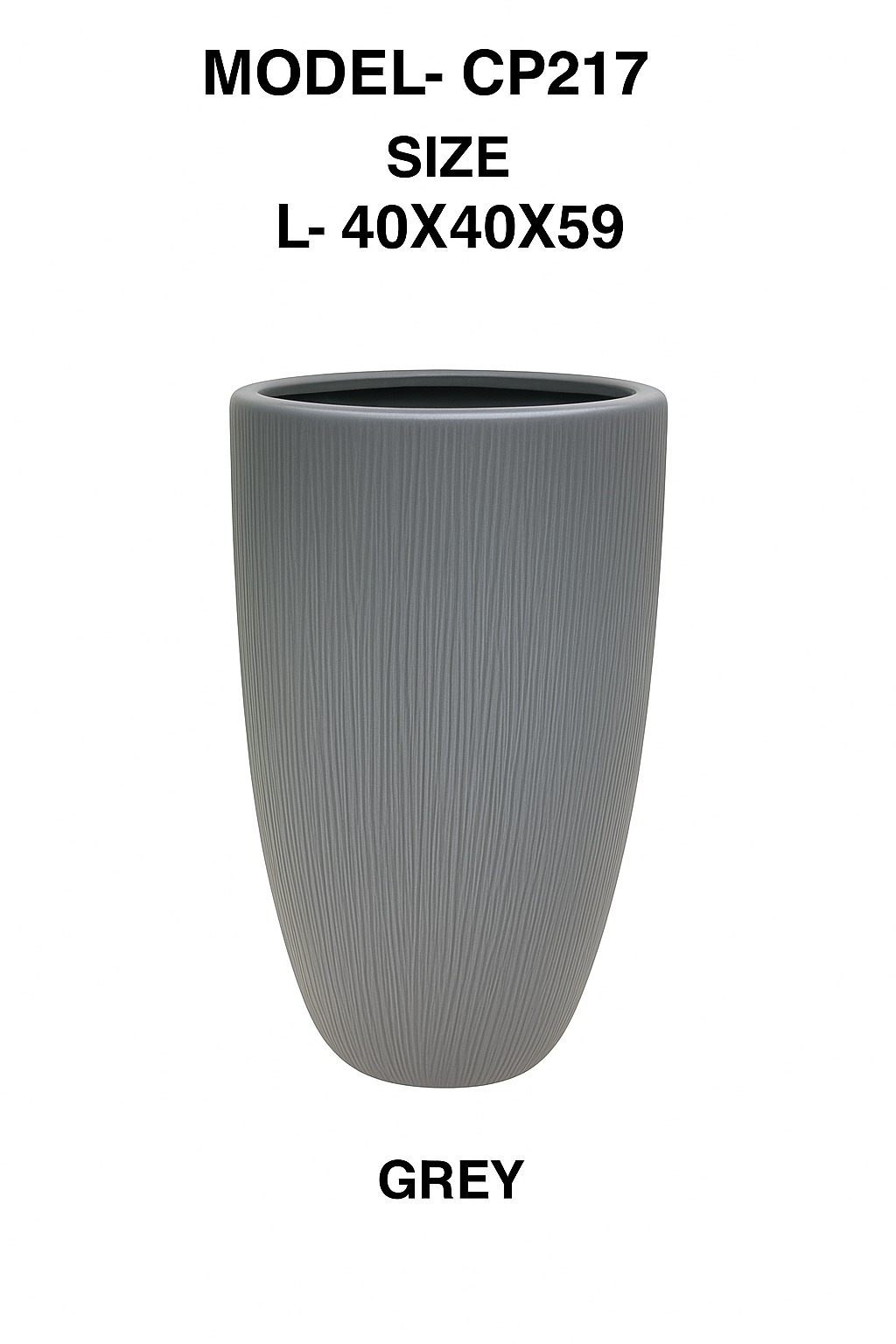 Glossy Decorative Planter - Large Luxury Casa