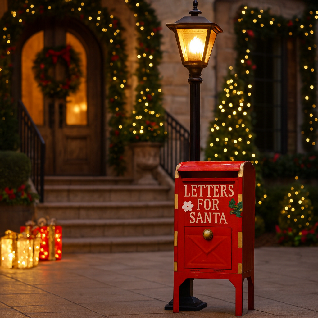 Letters for Santa Mailbox Decoration Luxury Casa
