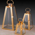 pyramid lantren rose gold color Luxury Casa