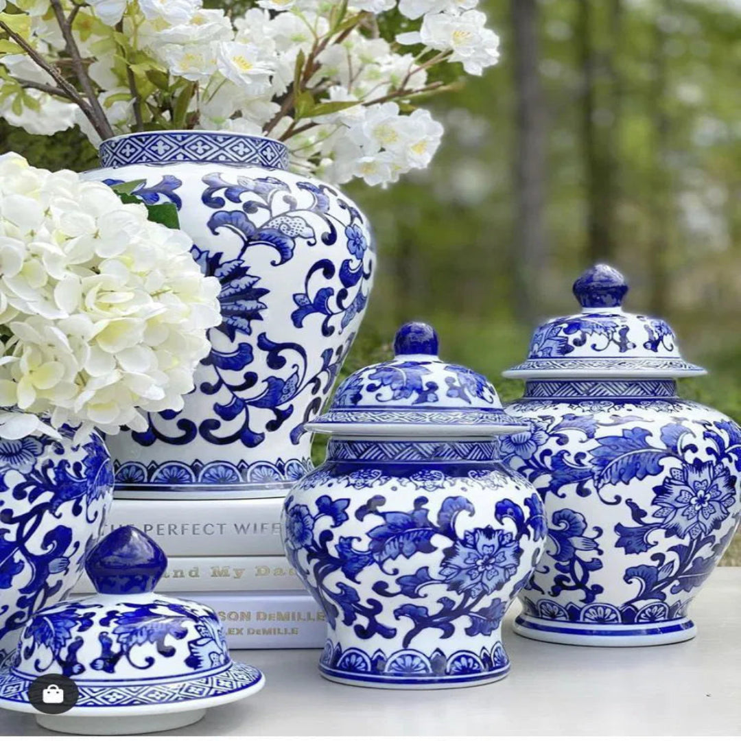 Chinese vase set mini size Luxury Casa