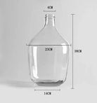 Round glass vase Luxury Casa