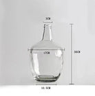Round glass VASE Luxury Casa