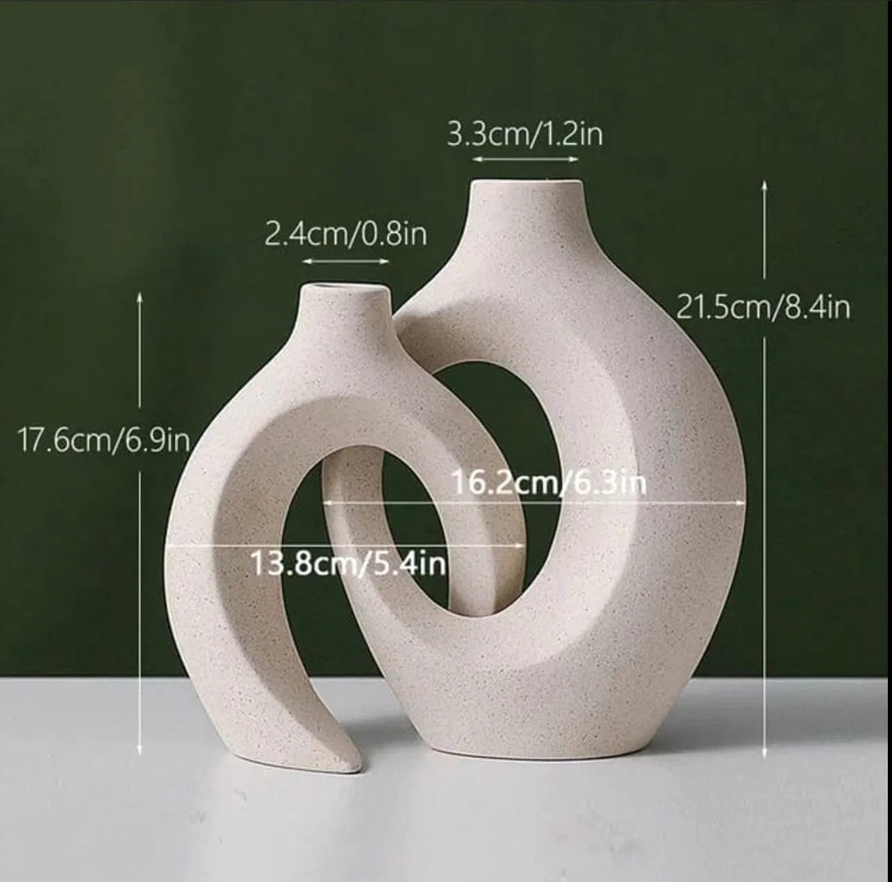 couple ceramic vase Luxury Casa