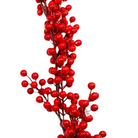 Vibrant Red Berry Christmas Garland Luxury Casa