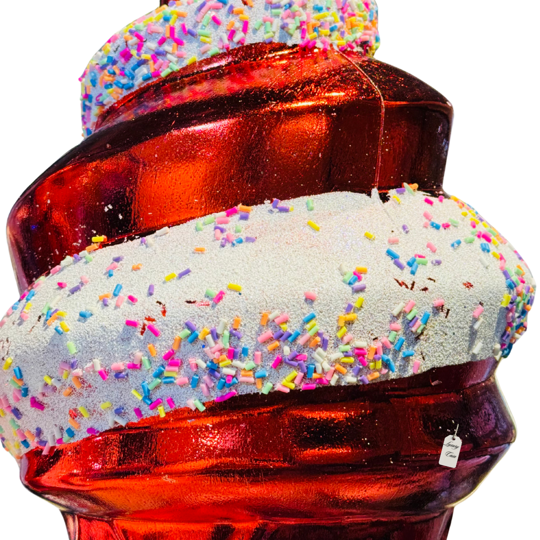 Christmas Ice Cream Cone Decoration Luxury Casa