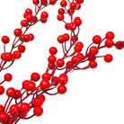 Red Berry Branch Stem Luxury Casa