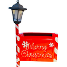 Merry Christmas Mailbox with Lamp Decoration Luxury Casa