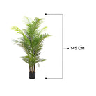 Artificial Areca Palm Tree 145 cm Luxury Casa