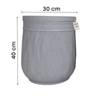 Engraved Wave Design Planter – Modern Decorative Pot - Medium Luxury Casa