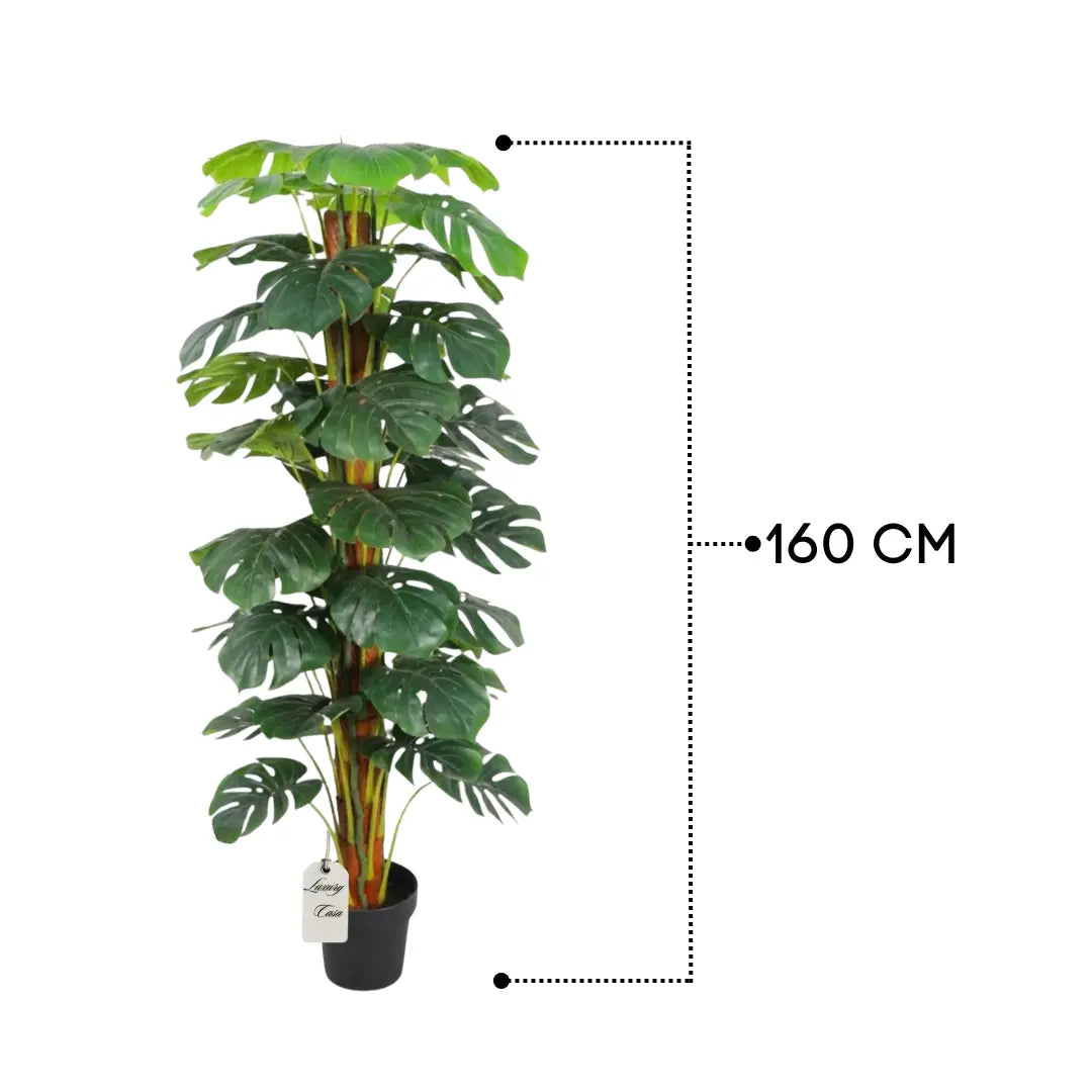 Natural Artificial Monstera Tree 160 cm Luxury Casa