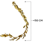 Christmas Gold Leaf Garland Decoration Luxury Casa