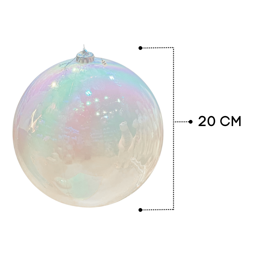 Iridescent Christmas Bauble Luxury Casa