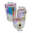 Geometric Multicolor Gift Box Light Set (3 Pieces) Luxury Casa