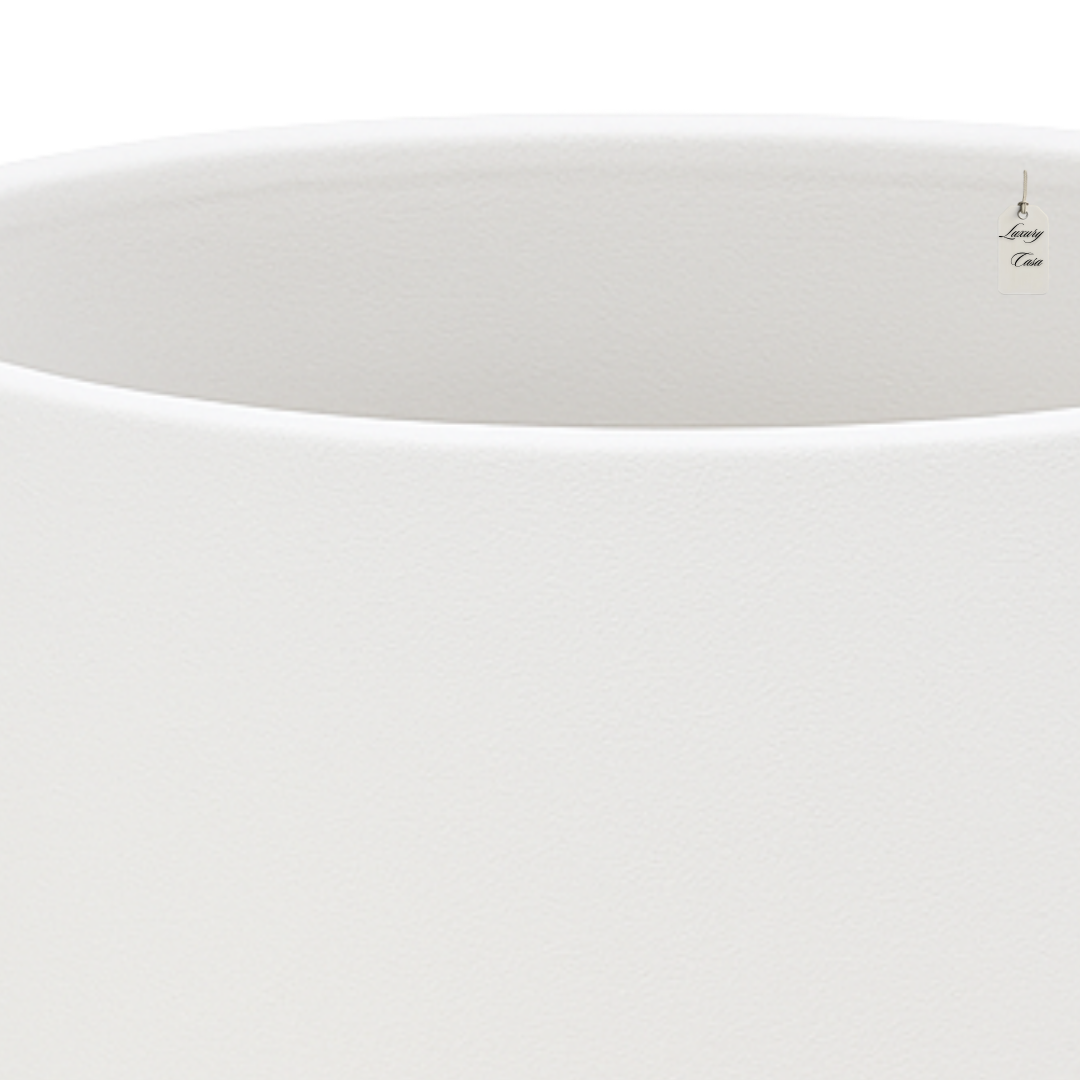 Smooth Round Planter – Modern Decorative Pot - Small Luxury Casa