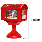 Christmas Musical Table Mailbox with Snowfall Luxury Casa