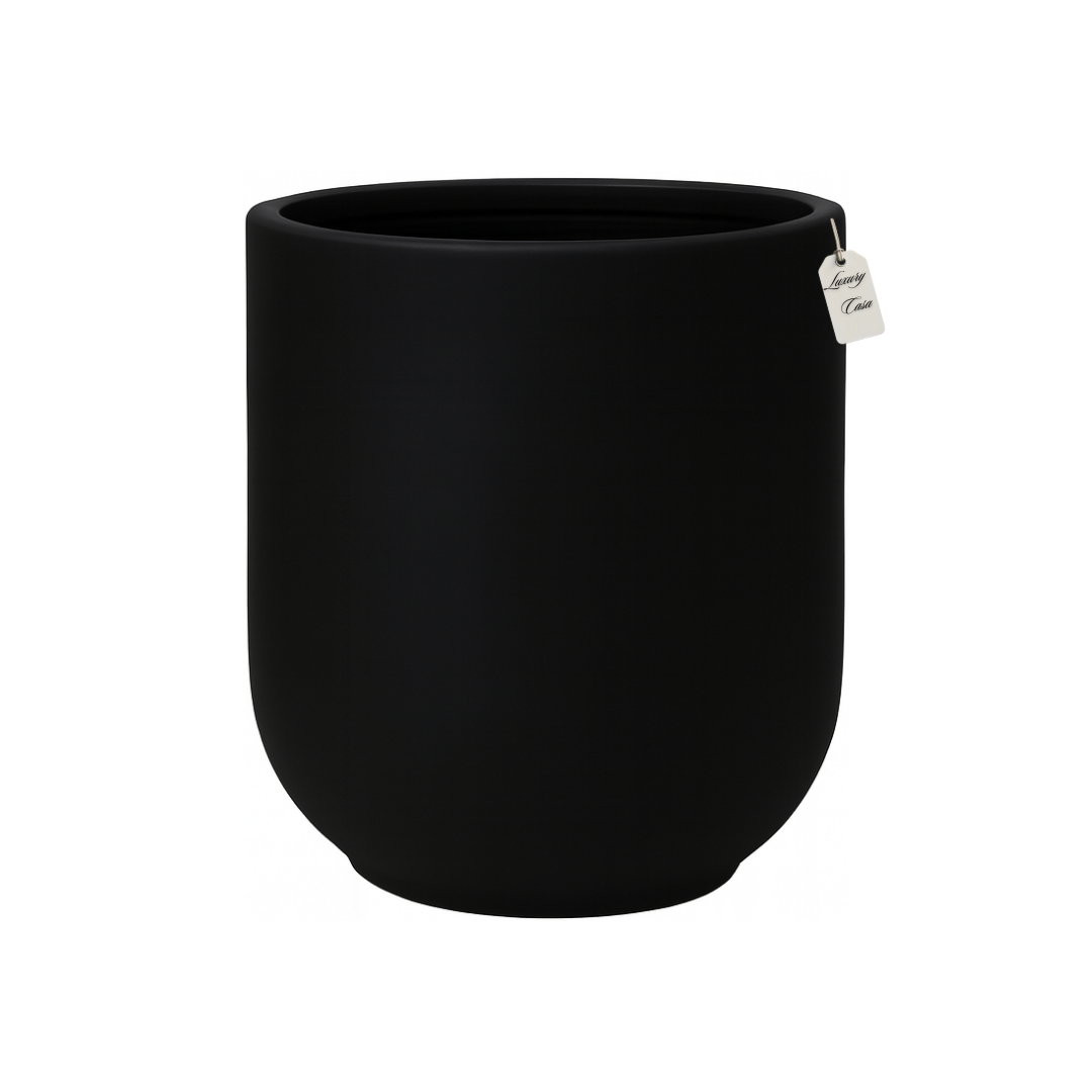 Minimalist Smooth Round Planter – Modern Decorative Pot - Medium Luxury Casa