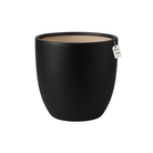 Speckled Stone Round Planter – Modern Decorative Pot - Medium Luxury Casa