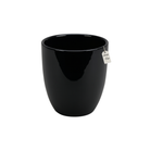 Glossy Round Planter – Modern Decorative Pot - Small Luxury Casa