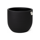 Stone Finish Round Planter – Modern Decorative Pot - Medium Luxury Casa