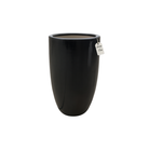 Glossy Tall Cylinder Planter – Modern Decorative Pot - Small Luxury Casa