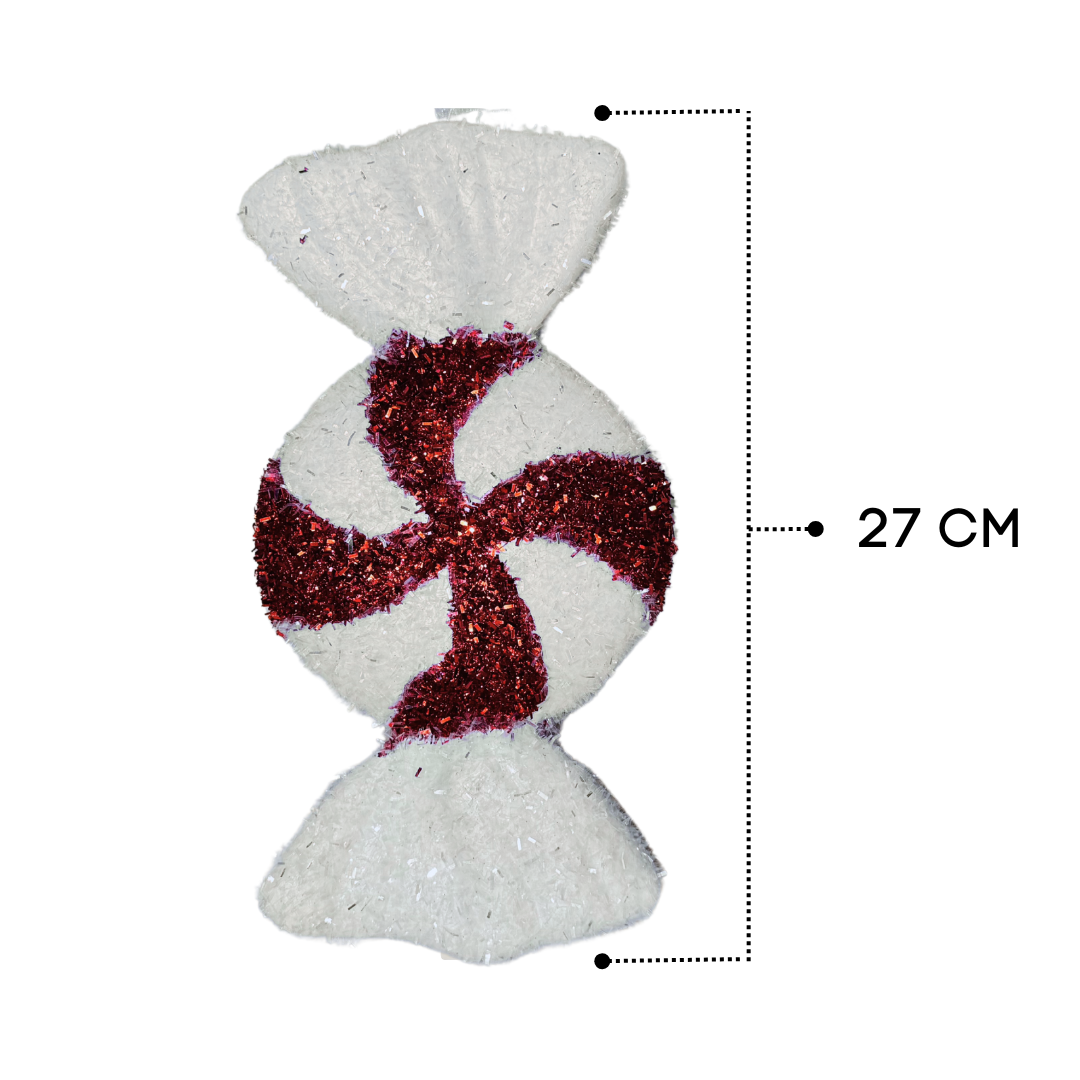 Artificial Christmas Candy Decoration Luxury Casa