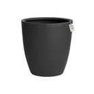 Glossy Tapered Round Planter – Modern Decorative Pot - Medium Luxury Casa