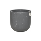 Marble Effect Planter with Gold Veins – Modern Decorative Pot - Small Luxury Casa