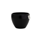Glossy Round Planter – Modern Decorative Pot - Small Luxury Casa