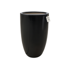 Glossy Tall Cylinder Planter – Modern Decorative Pot - Medium Luxury Casa