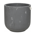 Marble Effect Planter with Gold Veins – Modern Decorative Pot - Large Luxury Casa