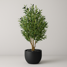 Artificial Olive Tree With Natural Wooden Trunk 120 cm Luxury Casa