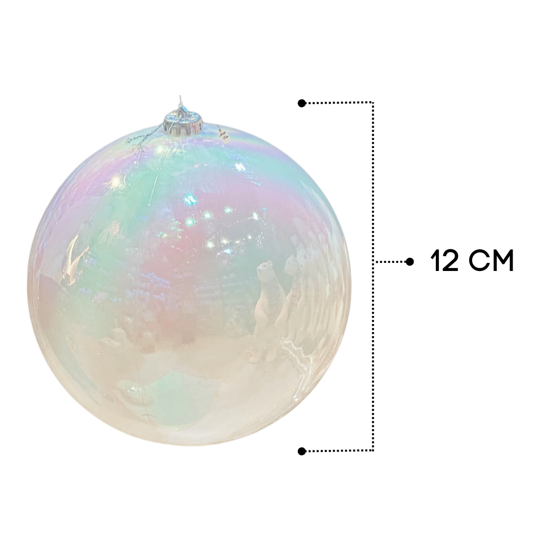 Iridescent Christmas Bauble Luxury Casa
