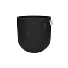 Marble Effect Planter with Gold Veins – Modern Decorative Pot - Small Luxury Casa