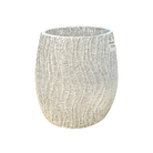 Wave Pattern Textured Planter – Modern Decorative Pot - Medium Luxury Casa