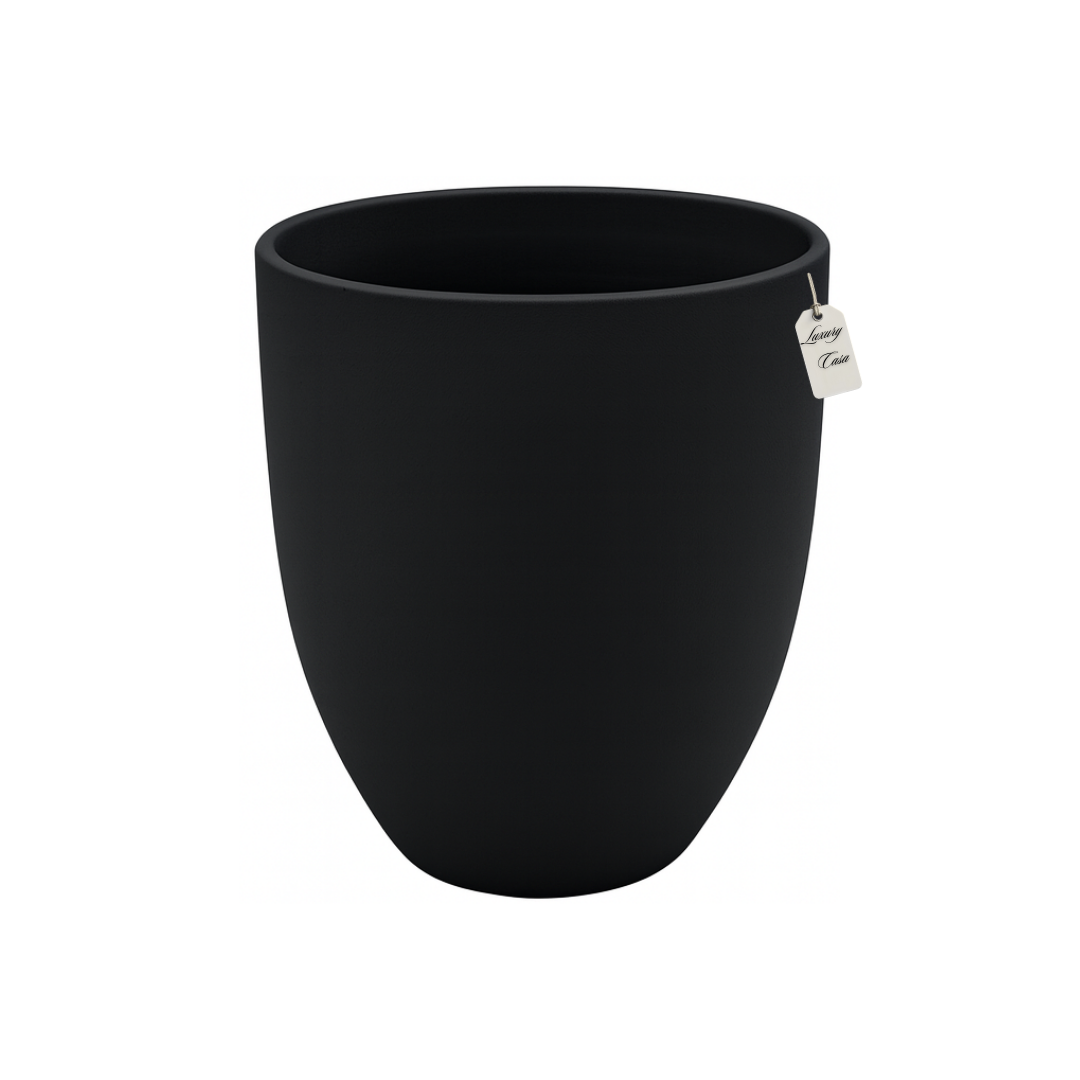 Smooth Round Planter – Modern Decorative Pot - Medium Luxury Casa