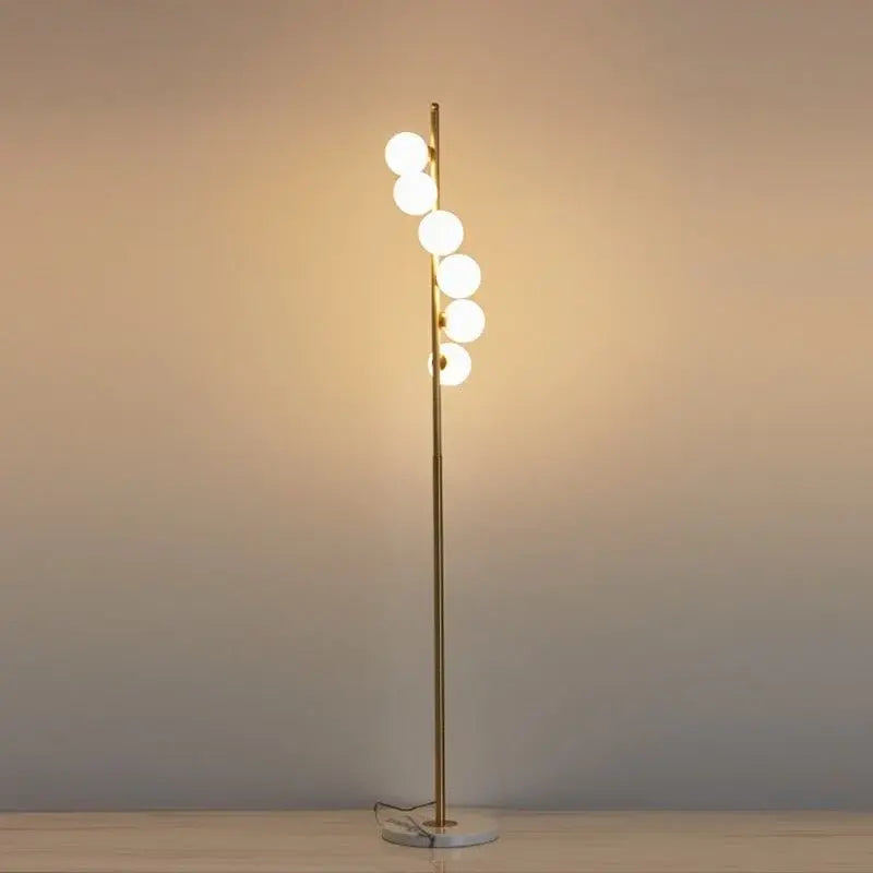 6X Marble Base Floor Lamp Luxury Casa
