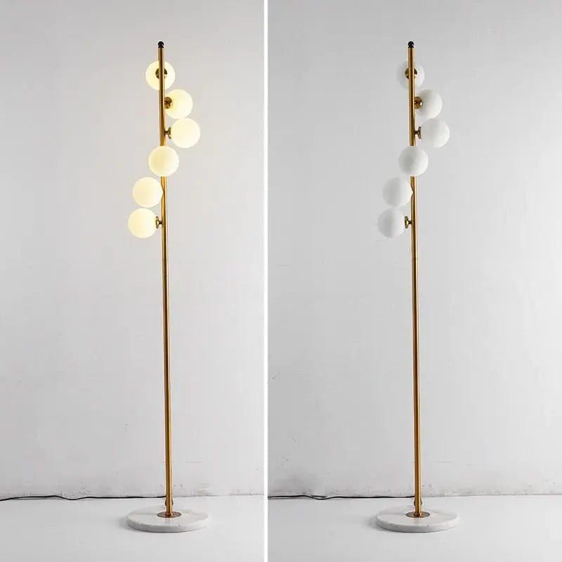 6X Marble Base Floor Lamp Luxury Casa