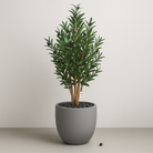 Artificial Olive Tree With Natural Wooden Trunk 120 cm Luxury Casa