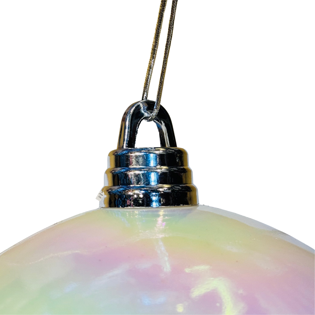 Iridescent Christmas Bauble Luxury Casa