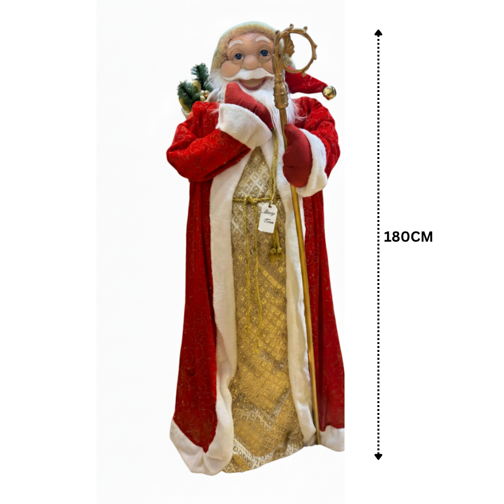 Stately Royal Robes Santa Figure Luxury Casa