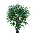 Artificial Bamboo Tree With Natural Wooden Trunk 120 cm Luxury Casa