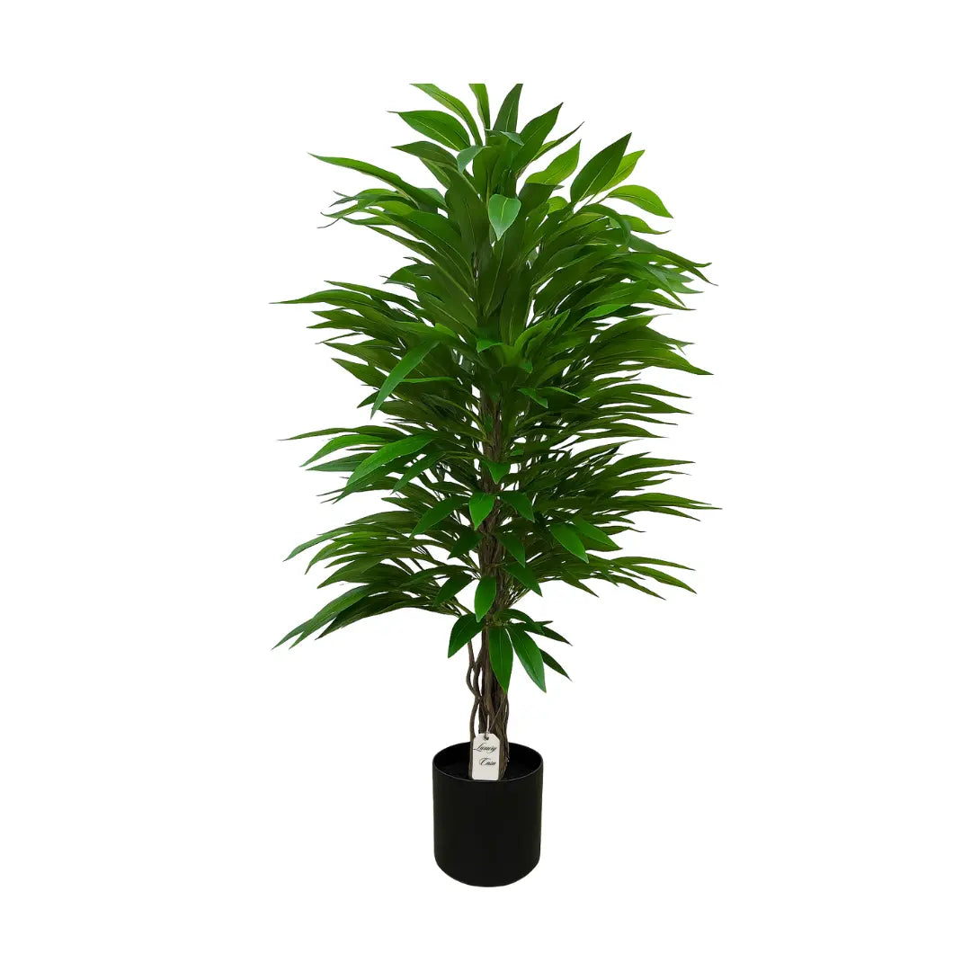 Artificial Bamboo Tree With Natural Wooden Trunk 150 cm Luxury Casa