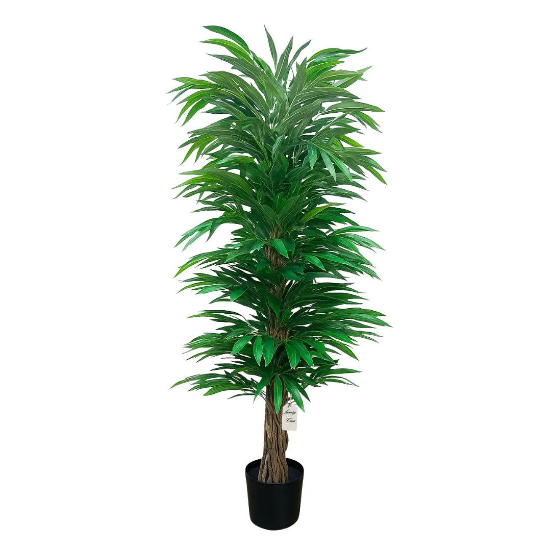 Artificial Bamboo Tree With Natural Wooden Trunk 180 cm Luxury Casa