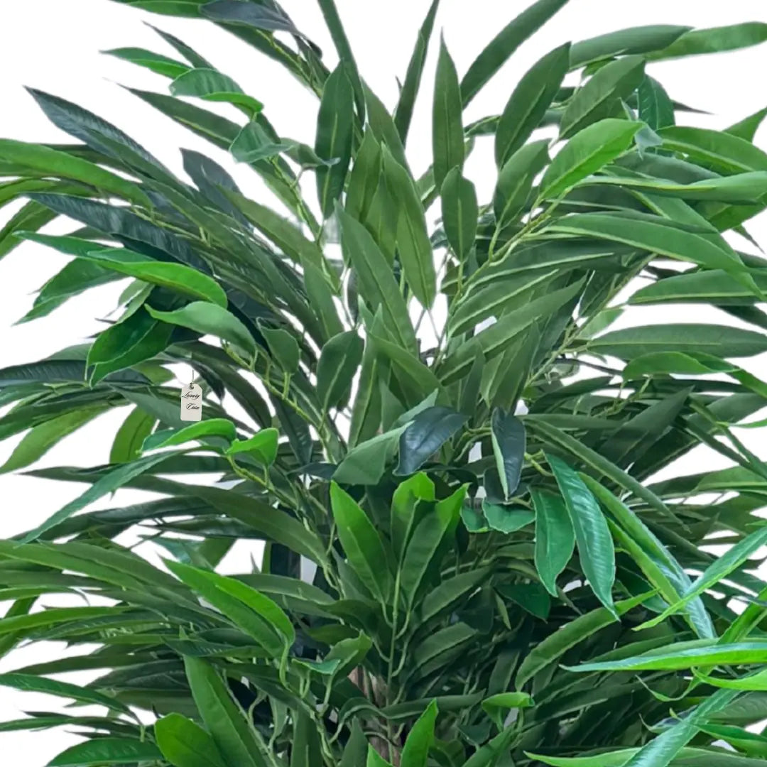 Artificial Bamboo Tree With Natural Wooden Trunk 180 cm Luxury Casa