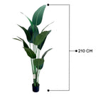 Artificial Banana Tree 210 cm Luxury Casa