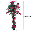 Artificial Bougainvillea Tree With Natural Wooden Trunk 190 cm Luxury Casa