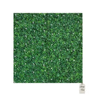 Artificial Boxwood & White Flower Green Wall Panel 100x100 cm Luxury Casa
